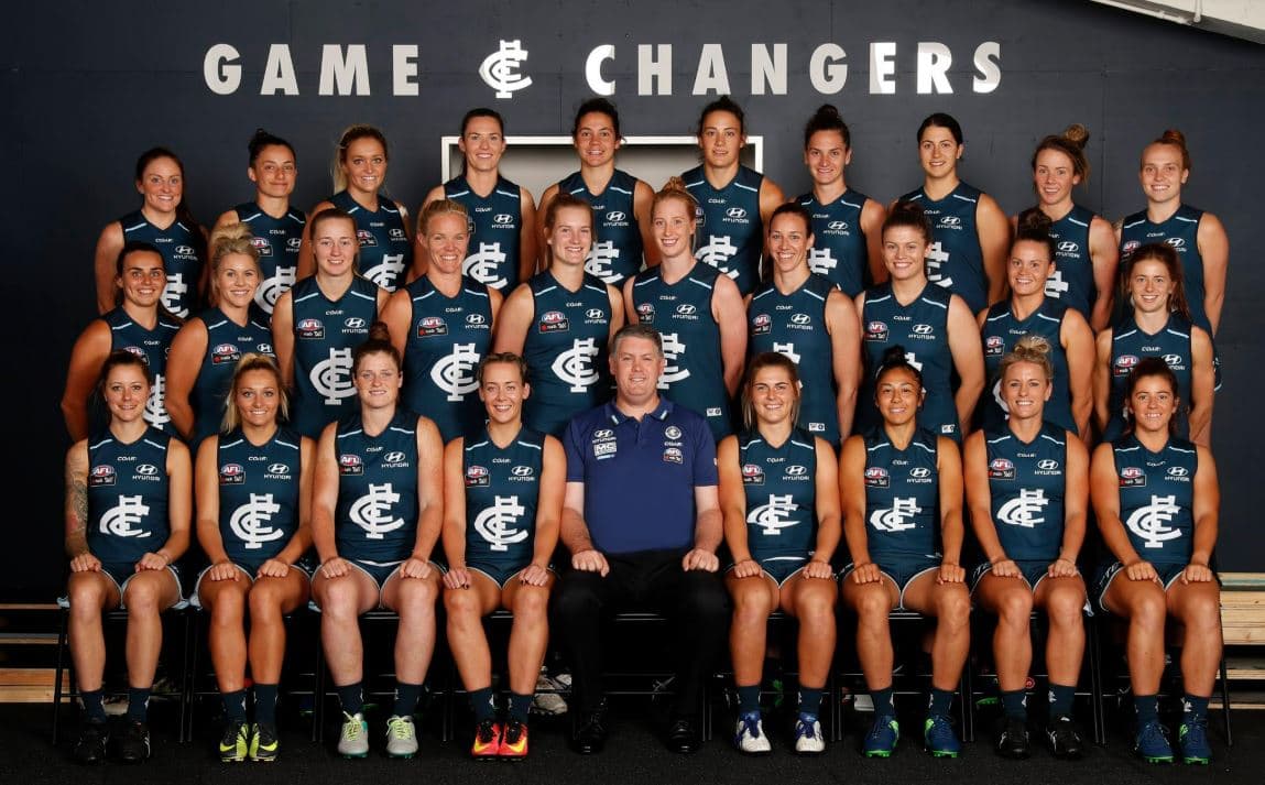 AFLW Team Pictures