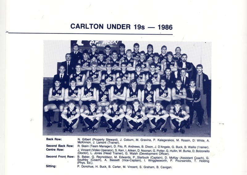 1986 U19s